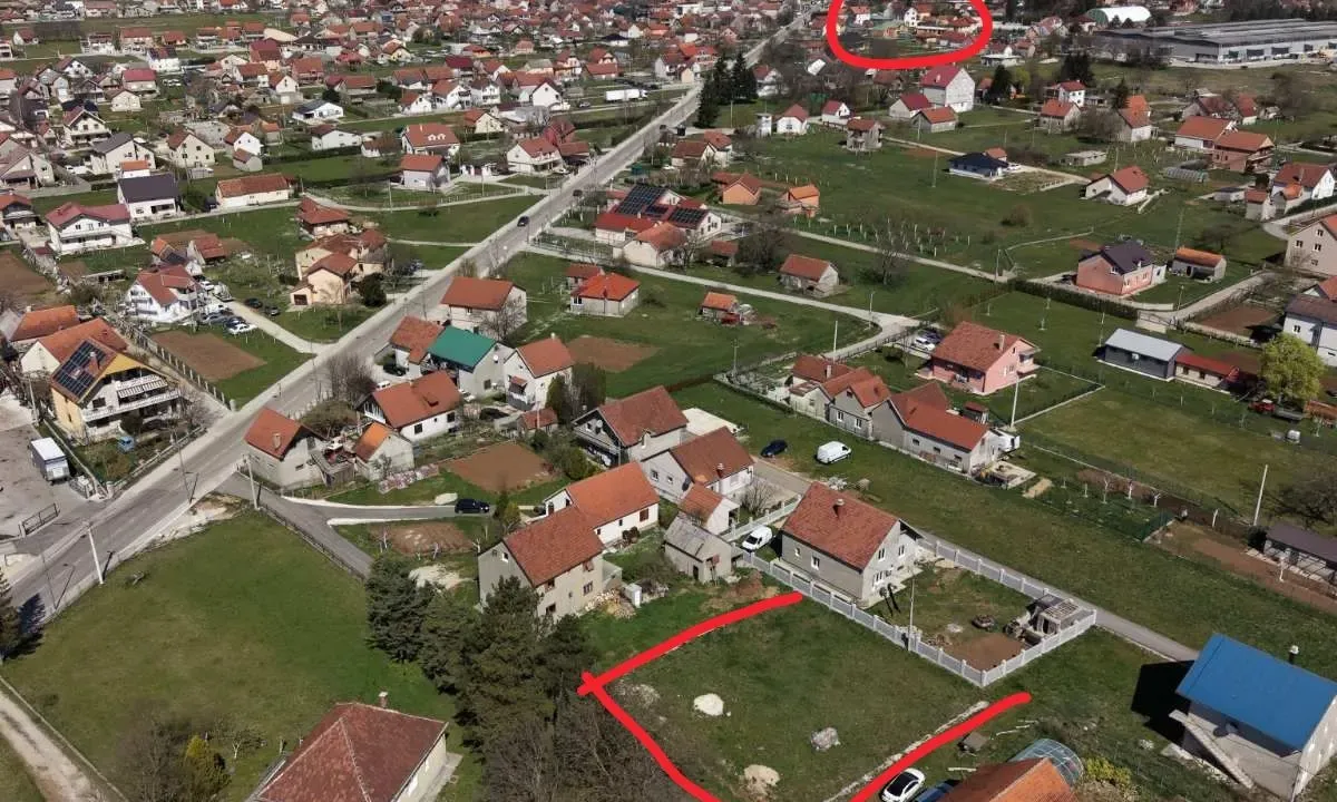 Sale, land lot, 739m², Kličevo, Nikšić