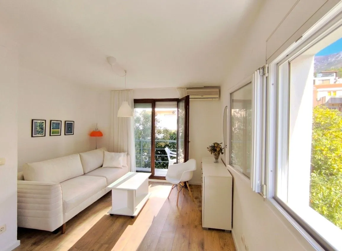 Rent, one bedroom apartment, 43m², Lazi, Budva