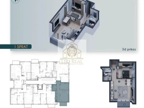 Prodaja, dvosoban stan, 50m², Zemun Sve Podlokacije, Beograd - image 6