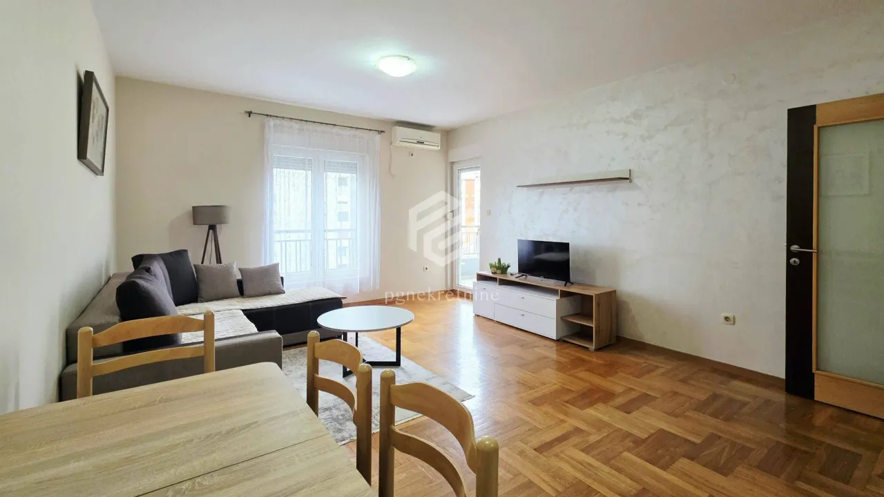 Rent, one bedroom apartment, 52m², Tuški Put, Podgorica