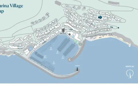 Sale, one bedroom apartment, 77m², Luštica, Tivat - image 12