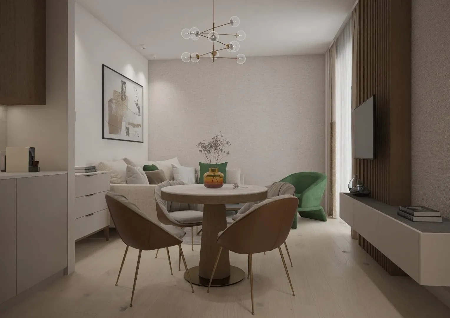 Sale, two bedroom apartment, 45m², Bečići, Budva