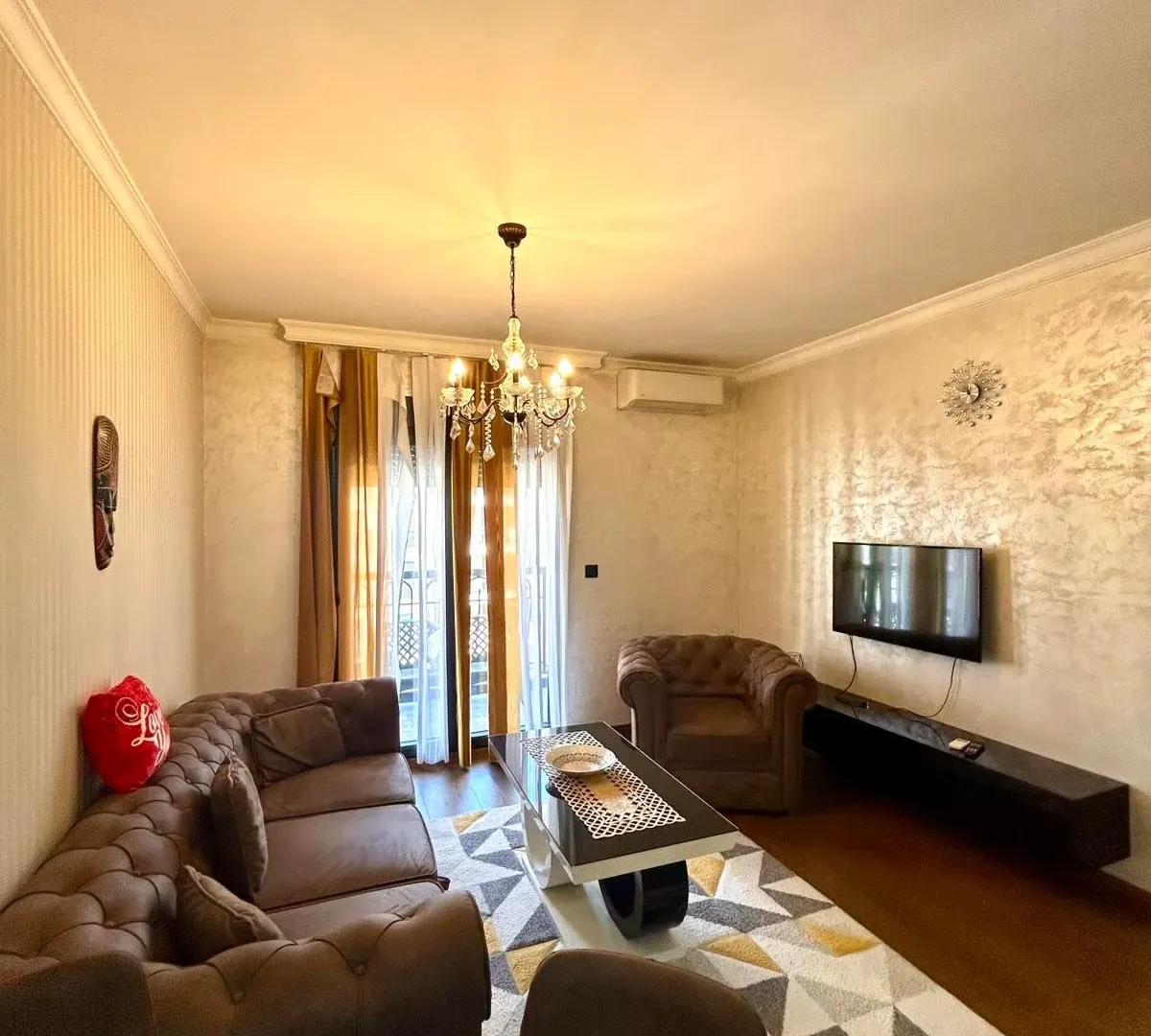 Rent, one bedroom apartment, 48m², Ljubović, Podgorica