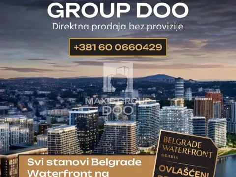 Sale, two bedroom apartment, 66m², Savski Venac, Beograd - image 1