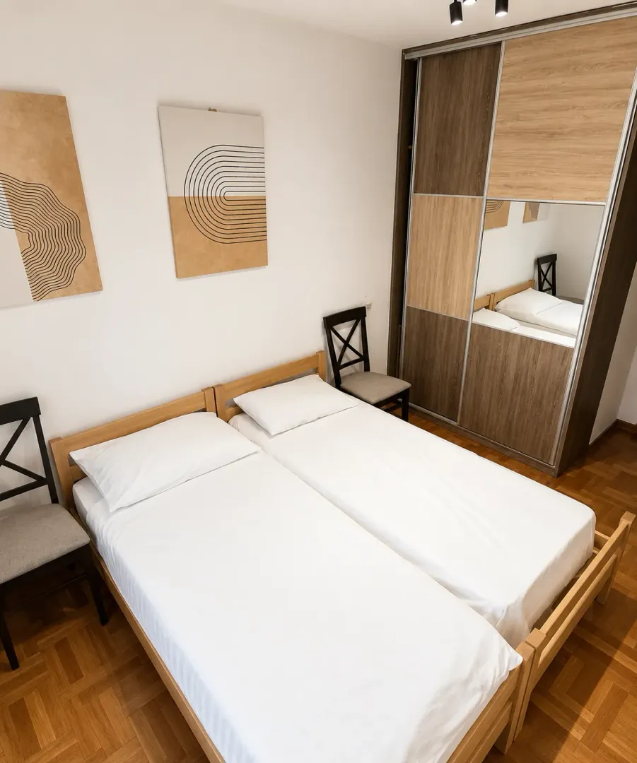 Sale, two bedroom apartment, 66m², Stari Aerodrom, Podgorica