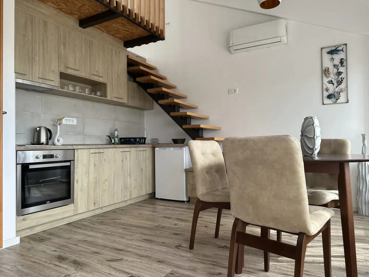 Rent, one bedroom apartment, 45m², Tivat, Crna Gora
