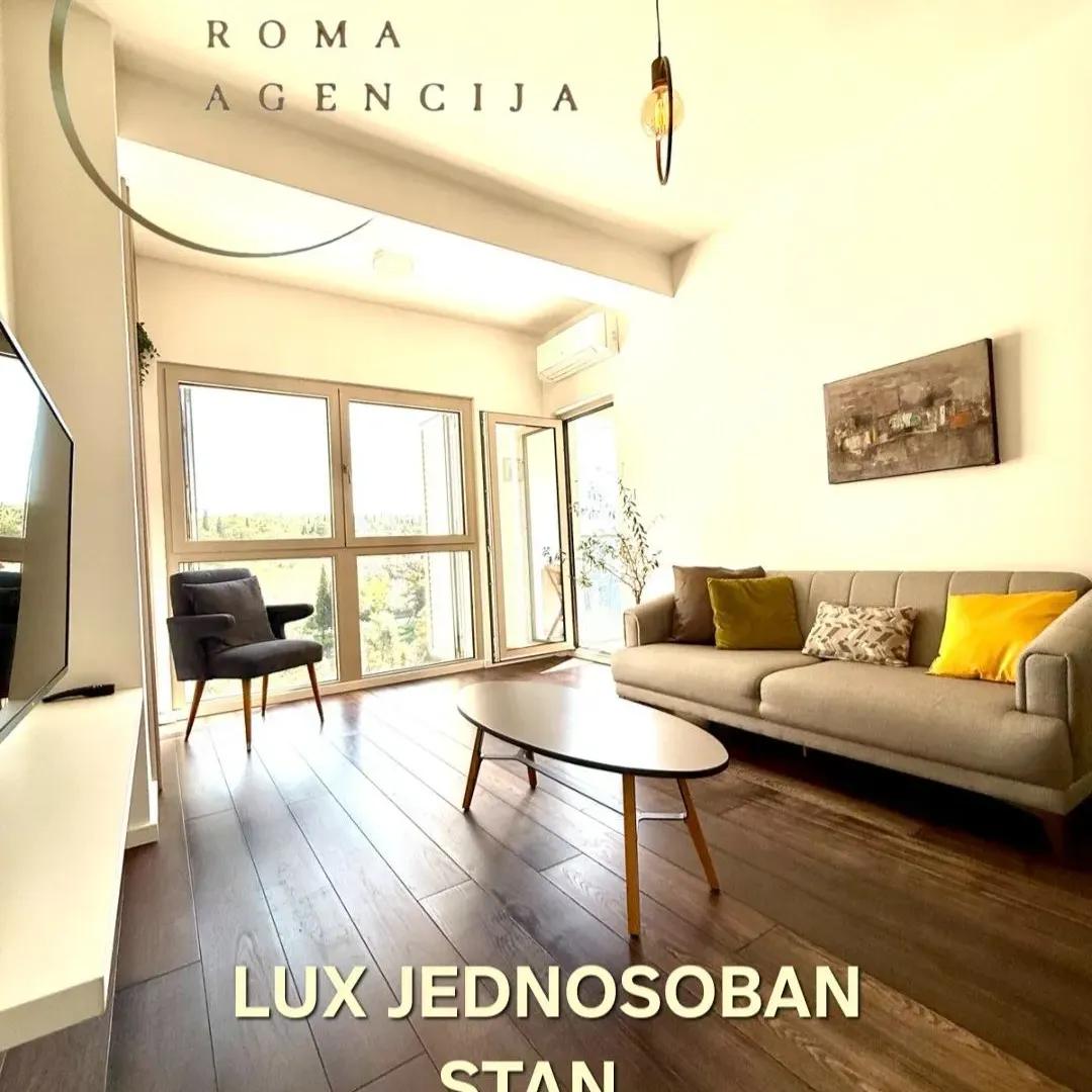 Rent, one bedroom apartment, 48m², Preko Morače, Podgorica