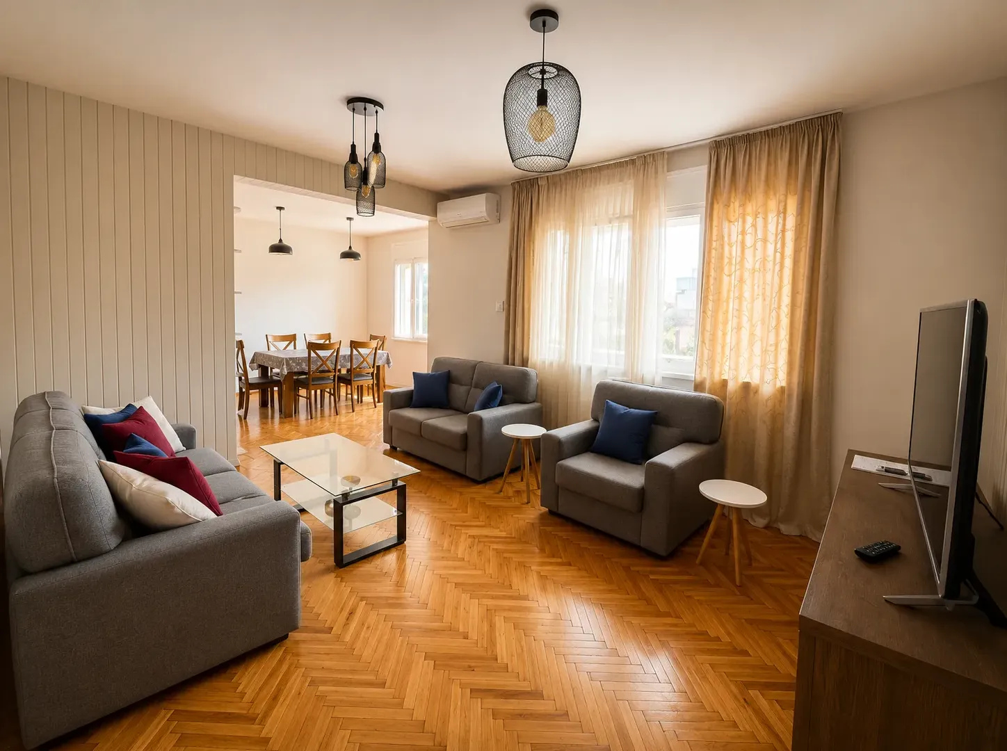 Rent, two bedroom apartment, 108m², Stari Aerodrom, Podgorica