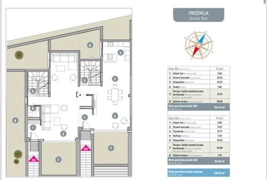 Prodaja, kuća, 522m², Gornja Lastva, Tivat
