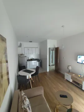 Dnevni boravak sa trpezarijom i kuhinjom u otvorenom prostoru. - image 3