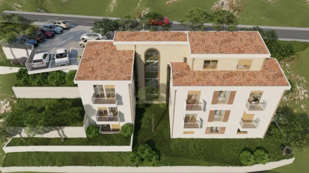 Sale, two bedroom apartment, 41m², Podkošljun, Budva