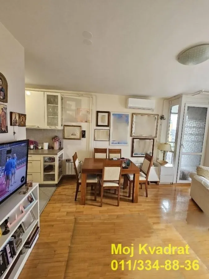 Prodaja, jednosoban stan, 43m², Novi Beograd Blok 72, Novi Beograd Sve Podlokacije