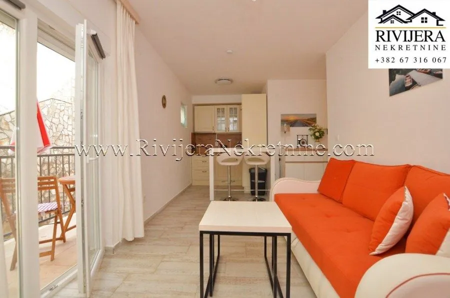 Sale, one bedroom apartment, 35m², Bijela, Herceg Novi