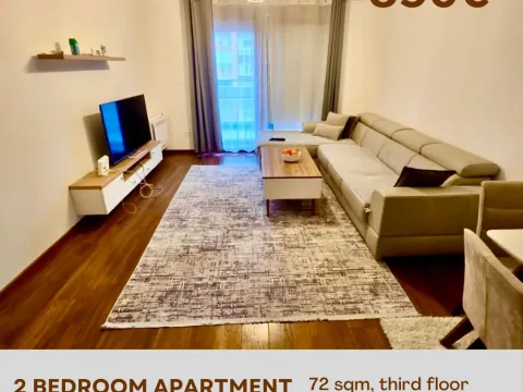 Rent, two bedroom apartment, 72m², City Kvart, Podgorica - image 14