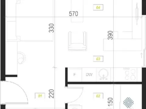 Prodaja, garsonjera, 28m², Podkošljun, Budva - image 6