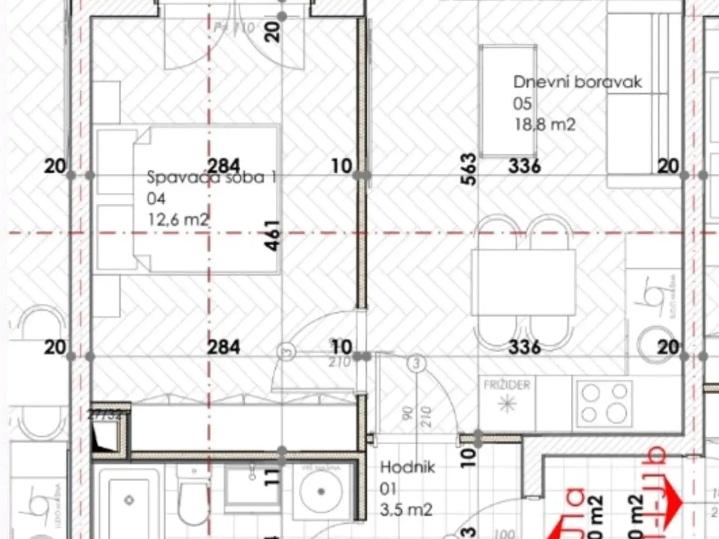 Prodaja, jednosoban stan, 35m², Ilino, Bar