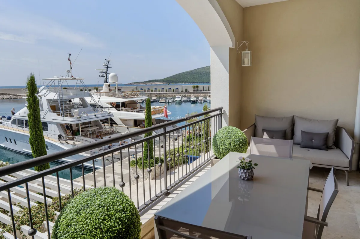 Prodaja, garsonjera, 46m², Luštica Bay, Tivat