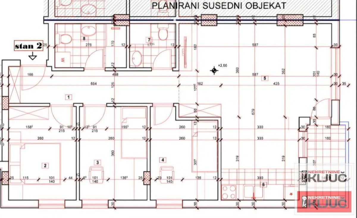 Prodaja, trosoban stan, 76m², Petrovaradin, Novi Sad