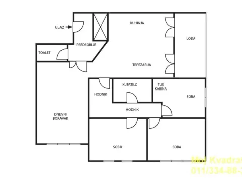 Prodaja, četvorosoban stan, 99m², Denkova Basta, Zvezdara Sve Podlokacije - image 18