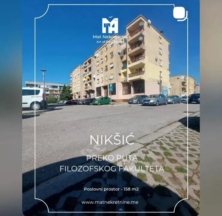 Rent, office space, 158m², Centar, Nikšić