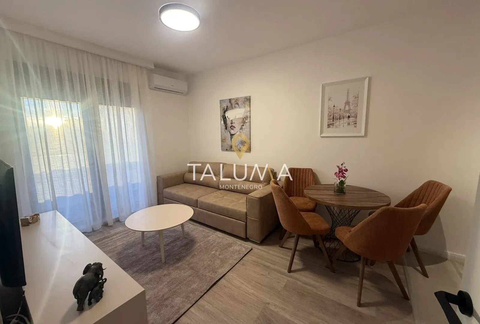 Rent, one bedroom apartment, 38m², Zabjelo, Podgorica