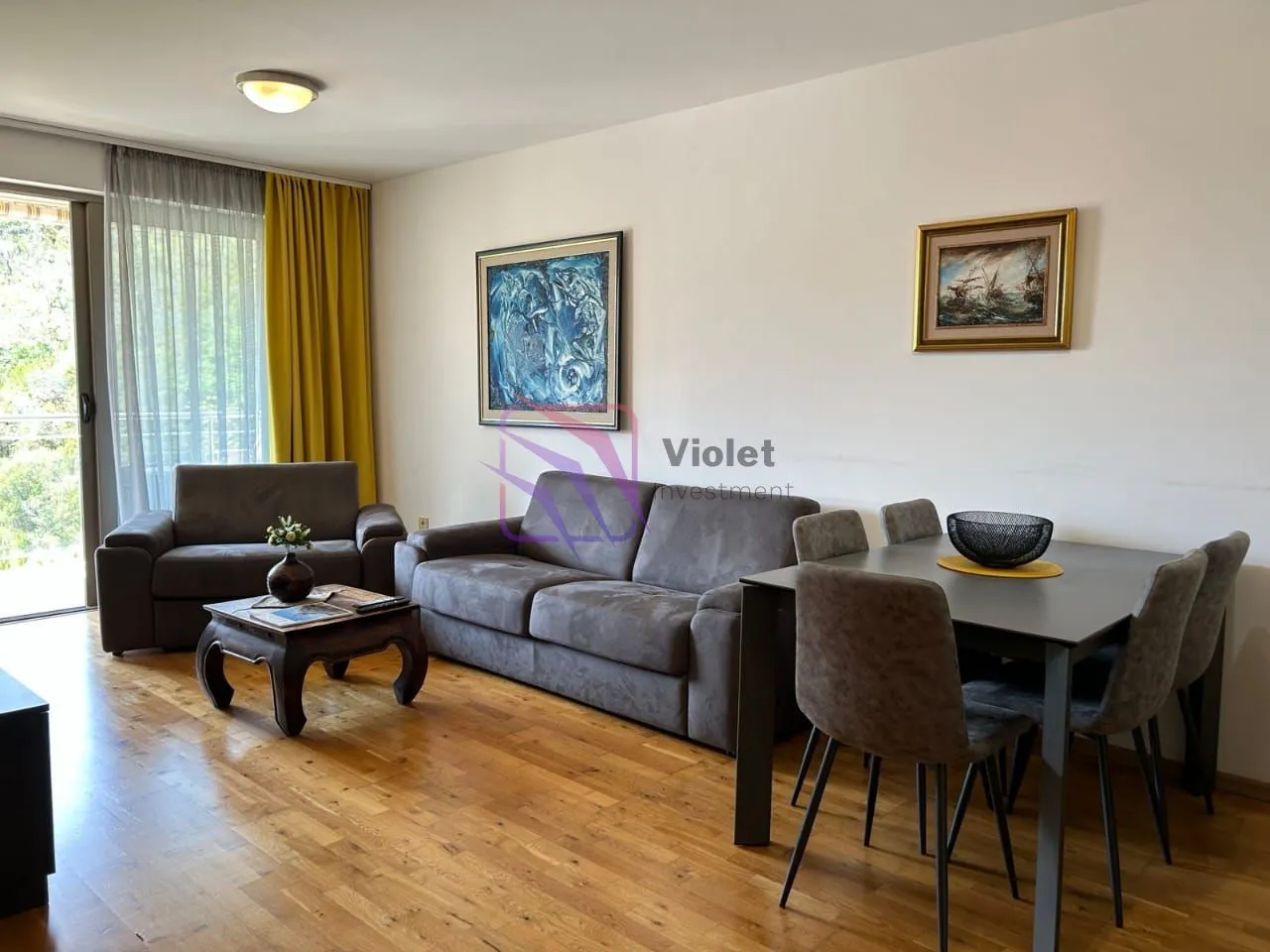 Sale, one bedroom apartment, 47m², Pržno, Budva