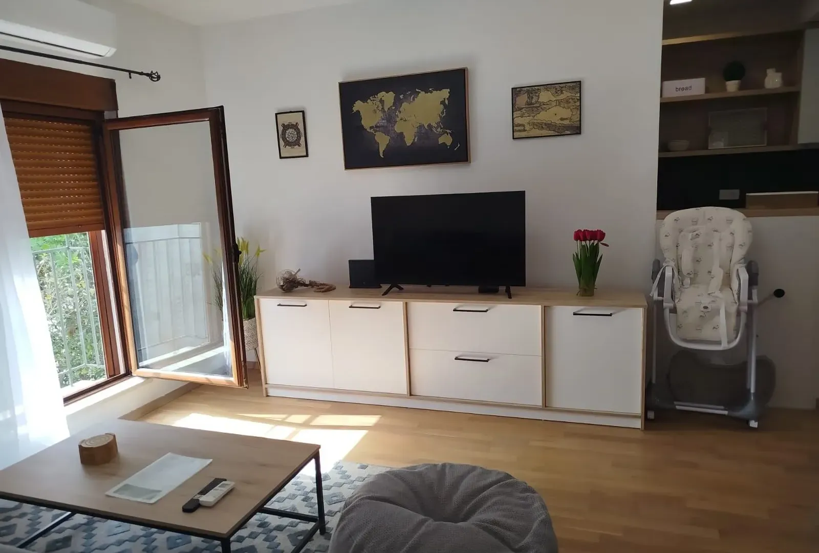 Prodaja, jednosoban stan, 46m², Centar, Tivat