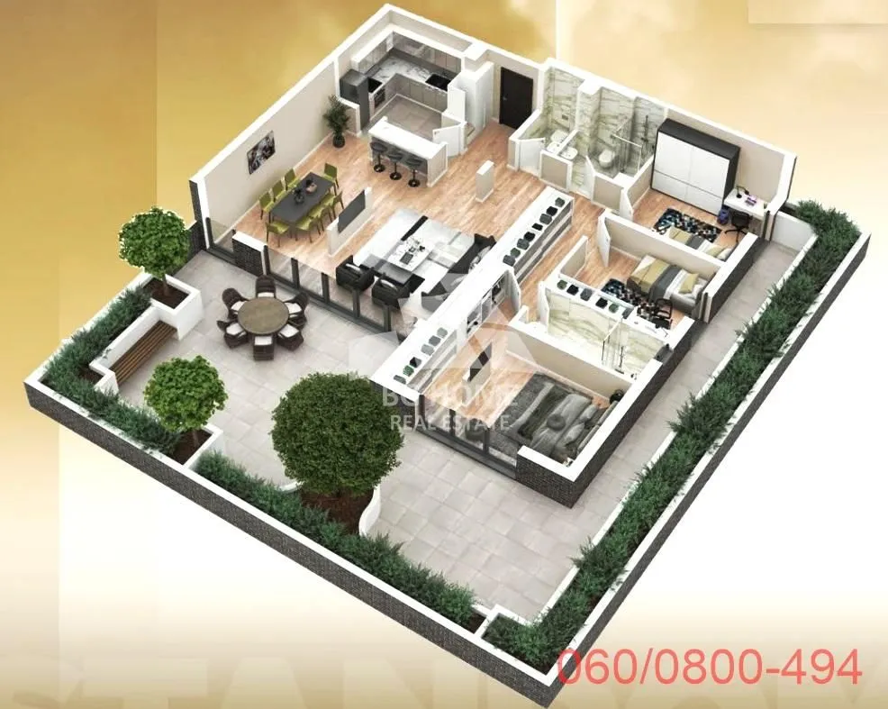 Prodaja, četvorosoban stan, 232m², Voždovac Sve Podlokacije, Beograd