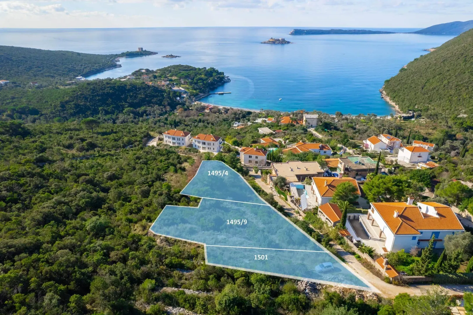 Prodaja, plac, 4556m², Tivat, Crna Gora
