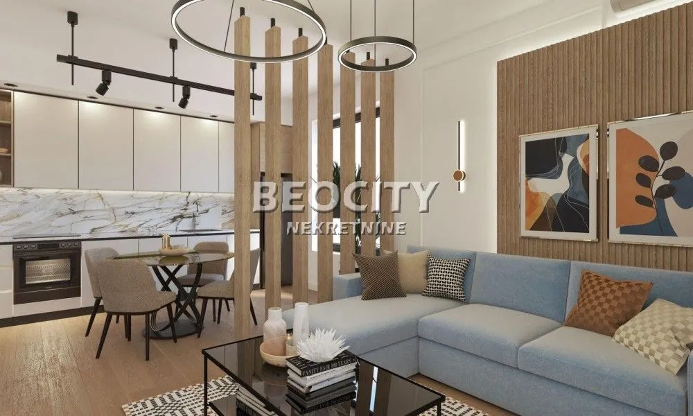 Sale, three bedroom apartment, 72m², Beograd Na Vodi, Beograd