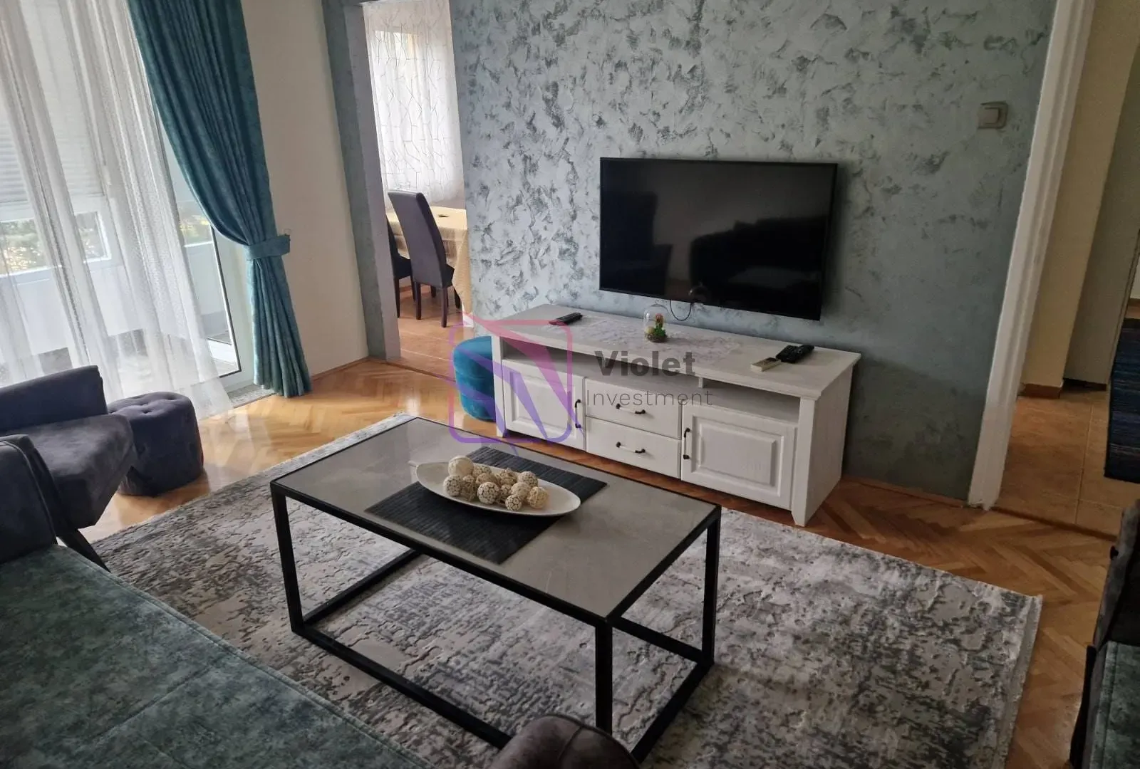 Rent, one bedroom apartment, 62m², Preko Morače, Podgorica
