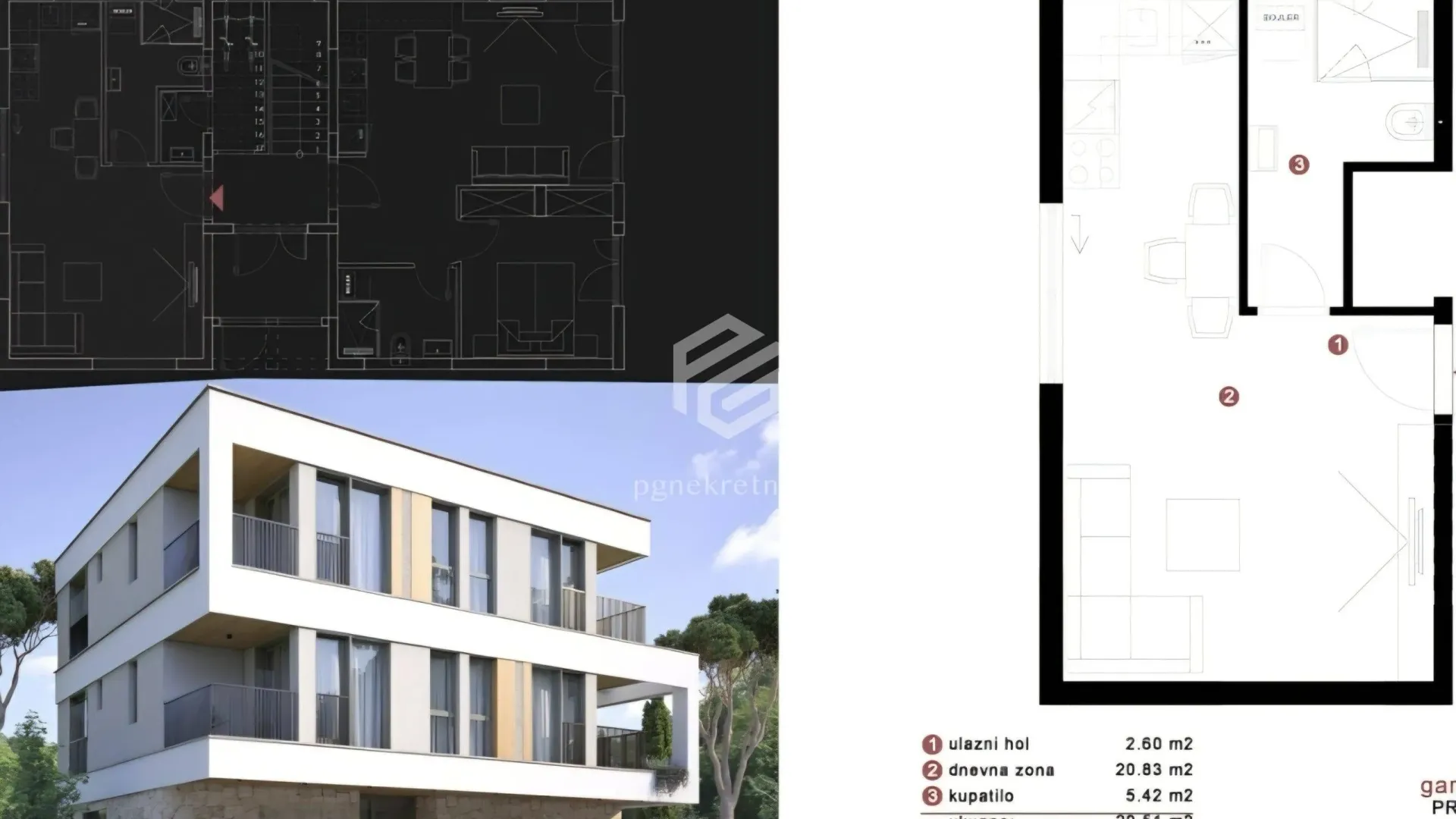 Prodaja, stan, 29m², Dalmatinska ulica, Podgorica