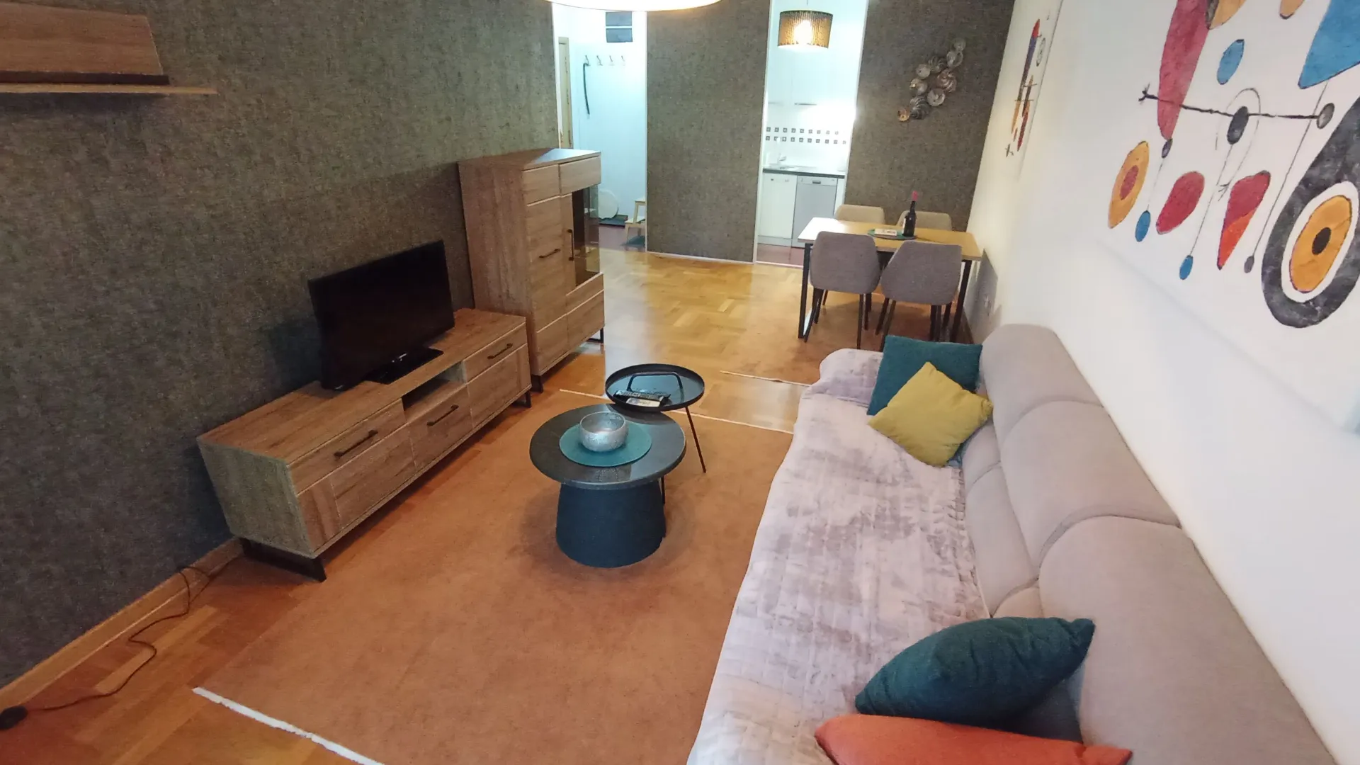 Rent, one bedroom apartment, 48m², Preko Morače, Podgorica