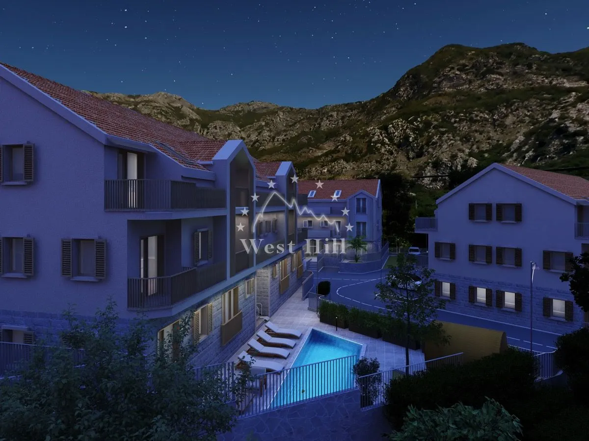 Prodaja, jednosoban stan, 48m², Risan, Kotor
