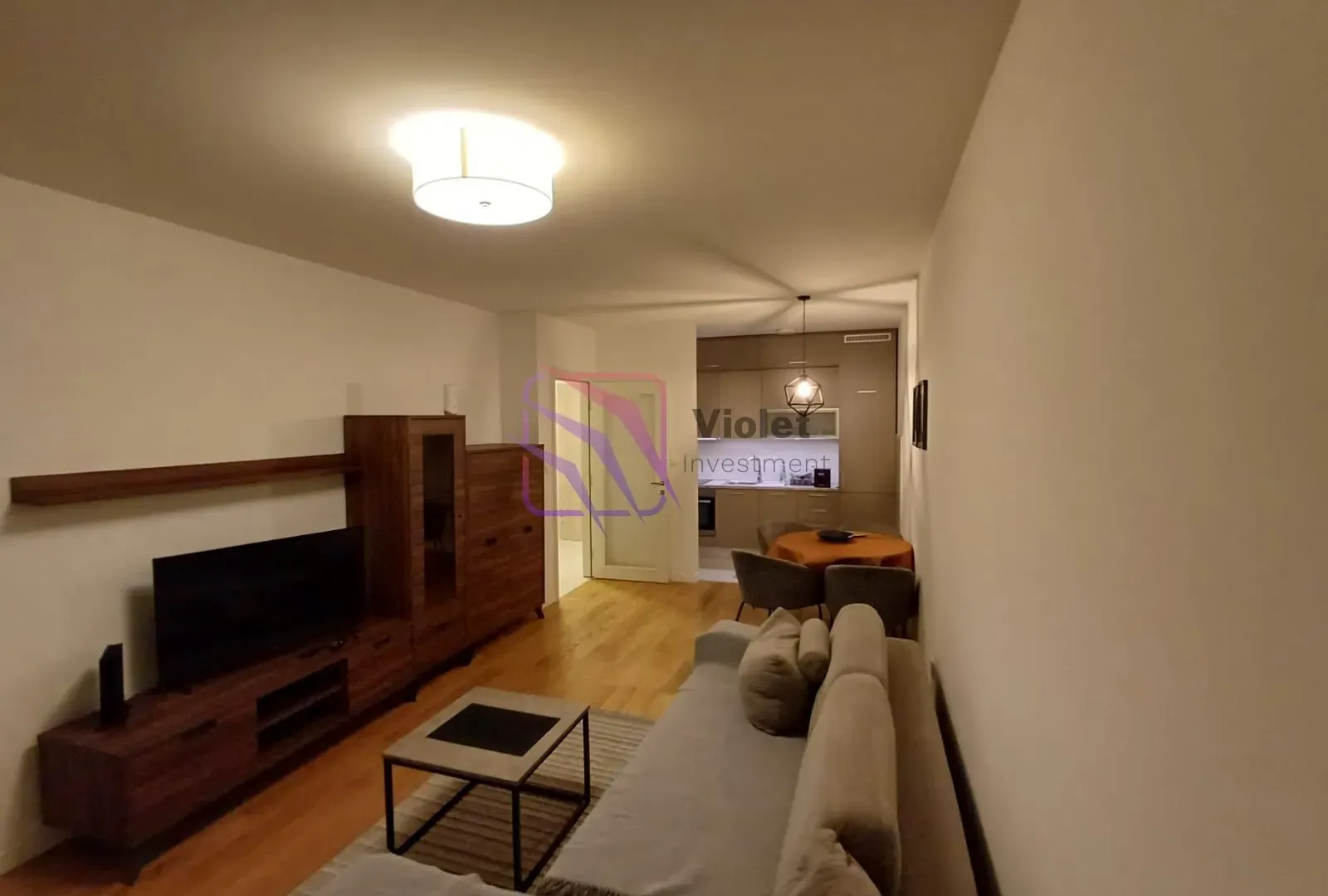 Rent, one bedroom apartment, 49m², Central Point, Podgorica