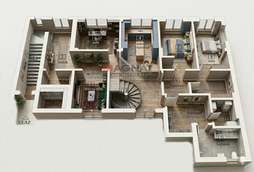 Prodaja, stan, 170m², Stari Grad, Beograd