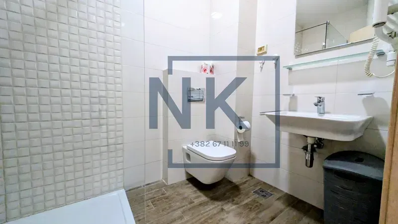 Rent, one bedroom apartment, 46m², City Kvart, Podgorica