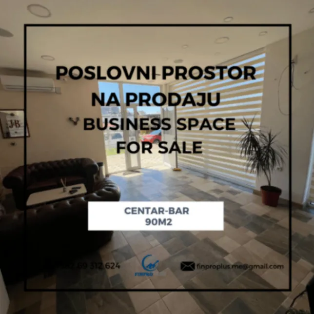 Sale, office space, 90m², Centar, Bar