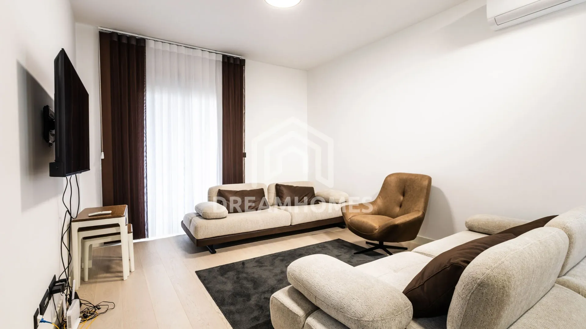 Rent, one bedroom apartment, 53m², Krivi Most, Podgorica