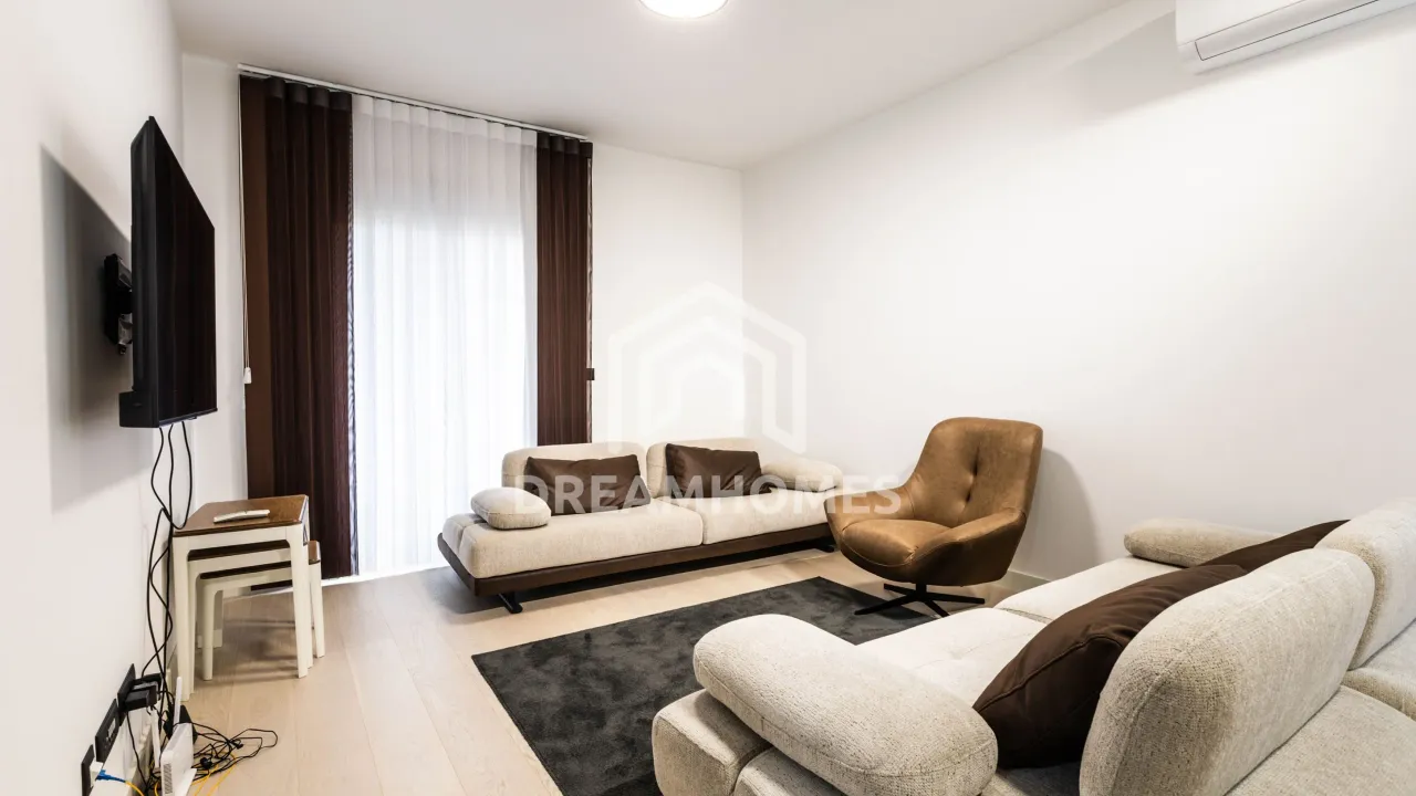 Rent, one bedroom apartment, 53m², Krivi Most, Podgorica