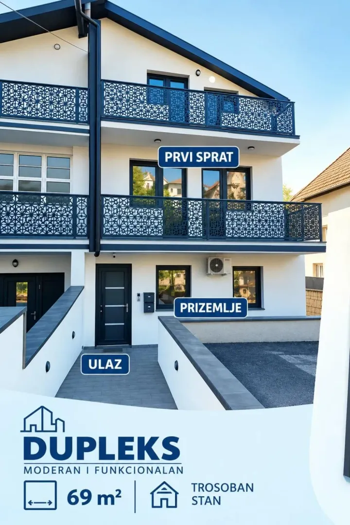 Sale, three bedroom apartment, 69m², Kaludjerica, Grocka