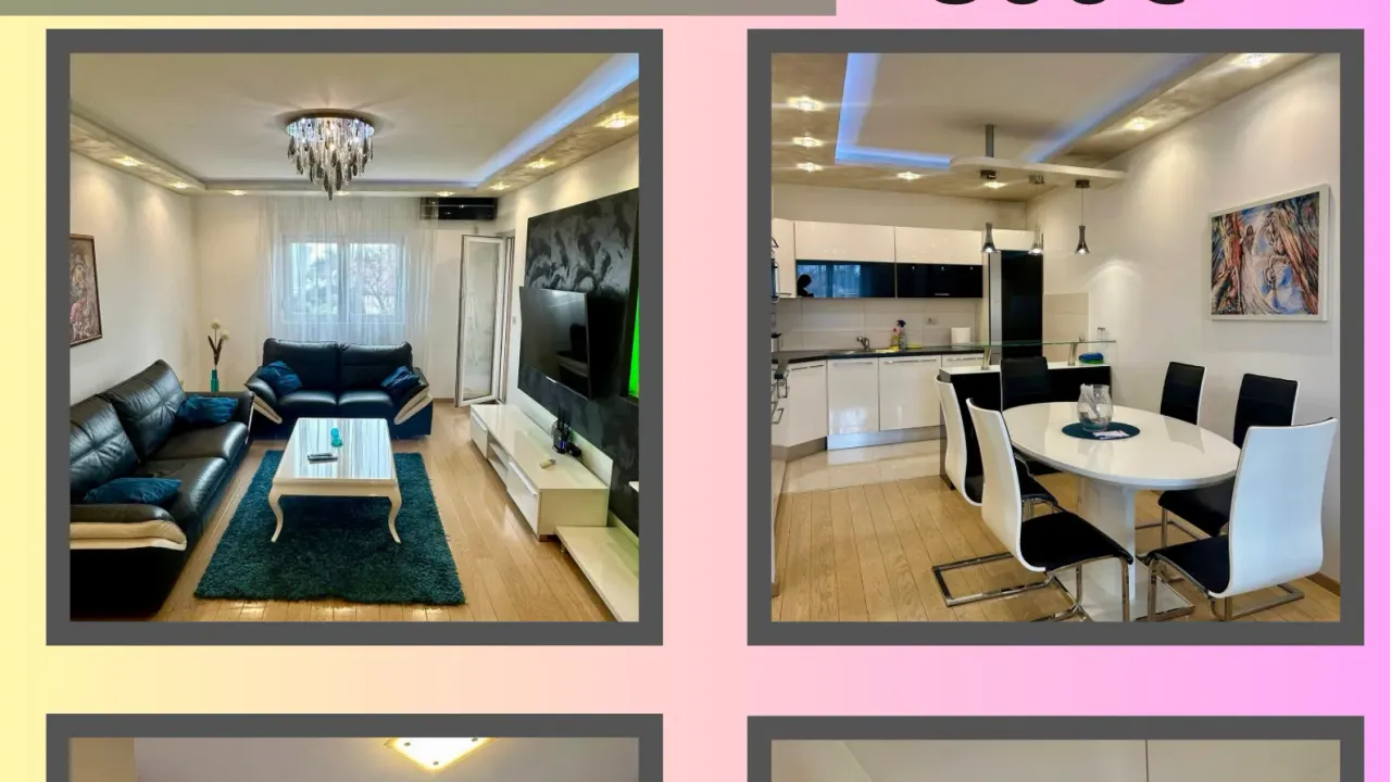 Izdavanje, trosoban stan, 76m², City Kvart, Podgorica