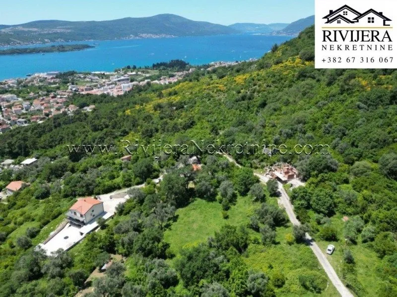 Prodaja, plac, 1258m², Mrčevac, Tivat