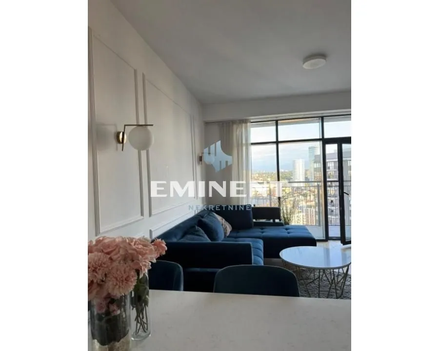 Rent, two bedroom apartment, 57m², Savski Venac, Beograd