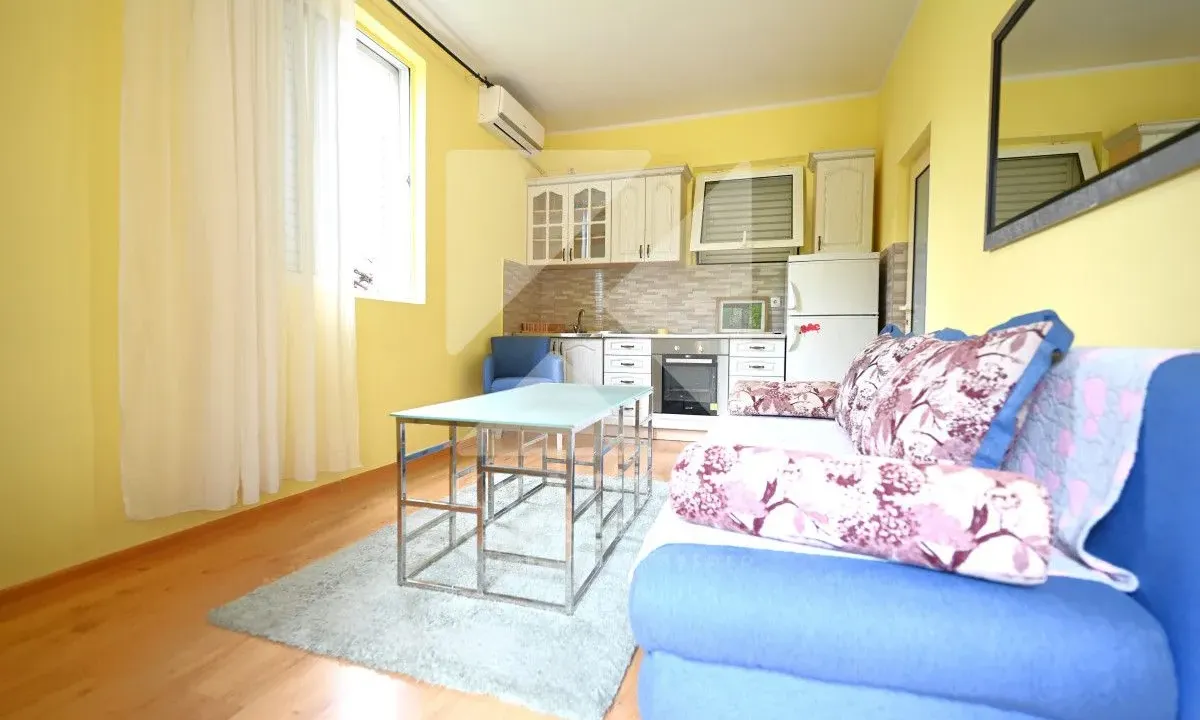 Izdavanje, jednosoban stan, 38m², Stari Aerodrom, Podgorica