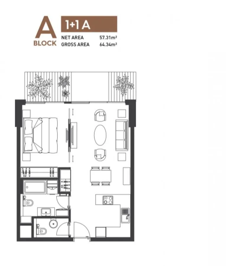 Prodaja, stan, 65m², Budva, Crna Gora