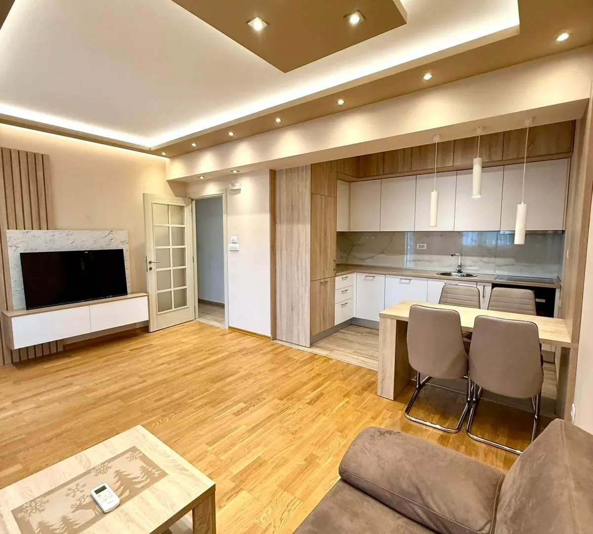 Rent, one bedroom apartment, 50m², Pobrežje, Podgorica
