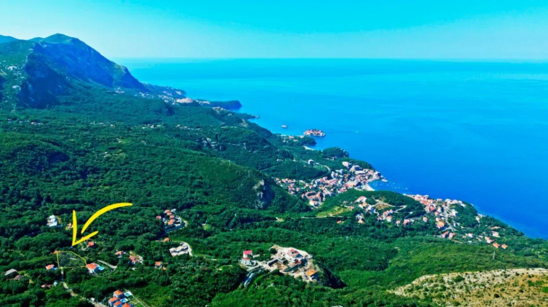 Sale, land lot, 732m², Kuljače, Budva