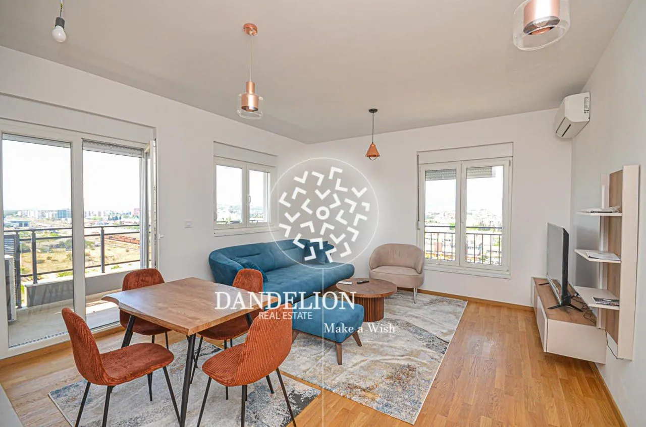 Rent, one bedroom apartment, 59m², Central Point, Podgorica