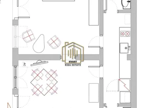 Izdavanje, poslovni prostor, 57m², Centar, Kotor - image 8